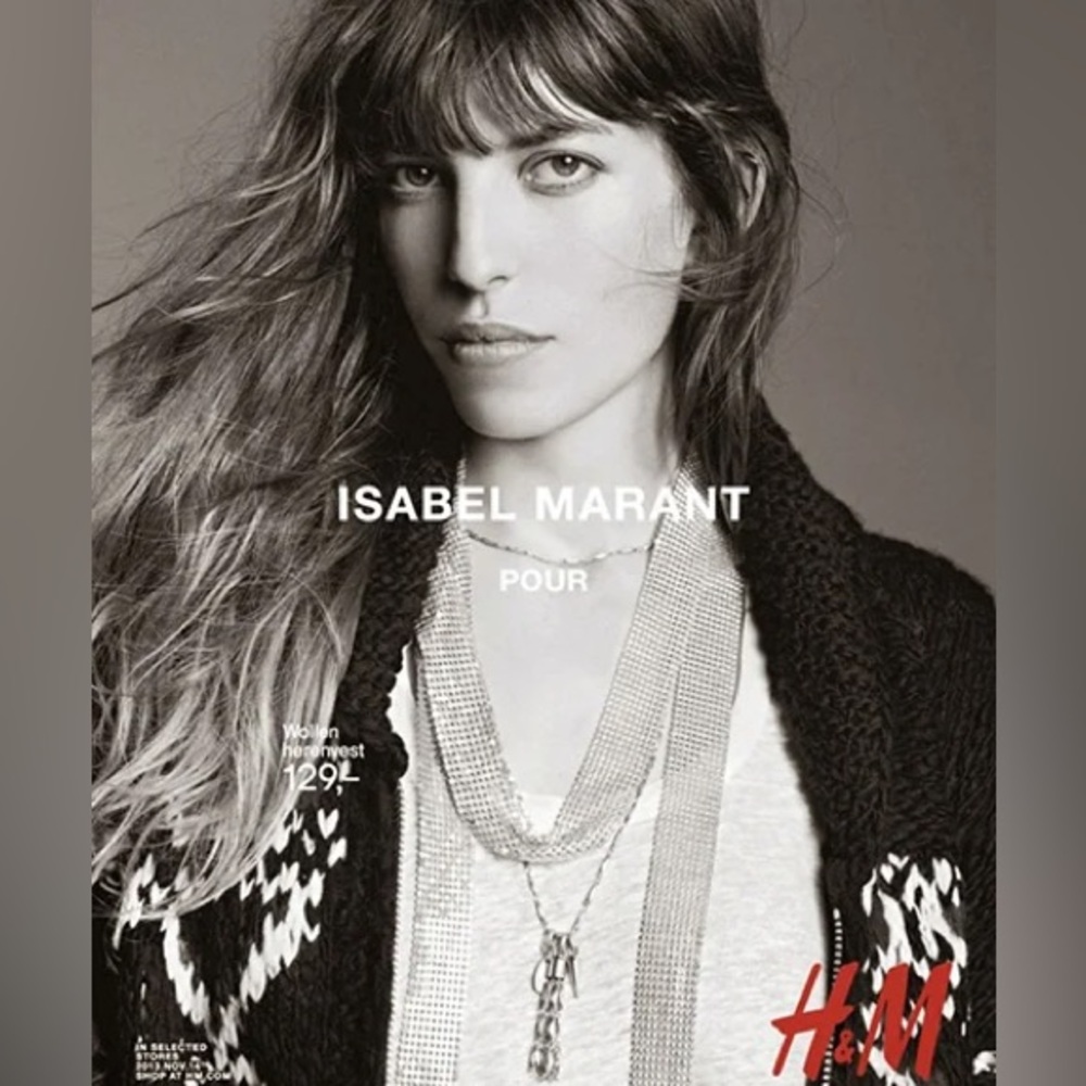 Isabel Marant Pour H&M Metal Mesh Scarf Necklace 2013 - Picture 2 of 8